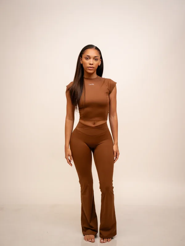 Conjunto Pantalona Muse Castanho Conjuntos — Use Me With Style