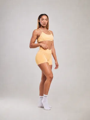 Conjunto Fresh Fit Amarelo Manteiga Conjuntos — Use Me With Style